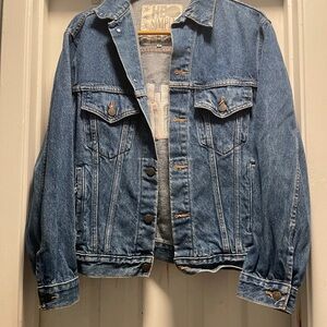 Classic Blue Denim Jean Jacket